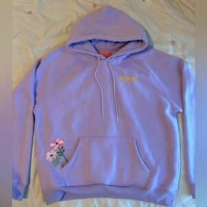 Dandy Worldwide - "Gift Giving" Oversized Lux Hoodie in Lavender Size M
